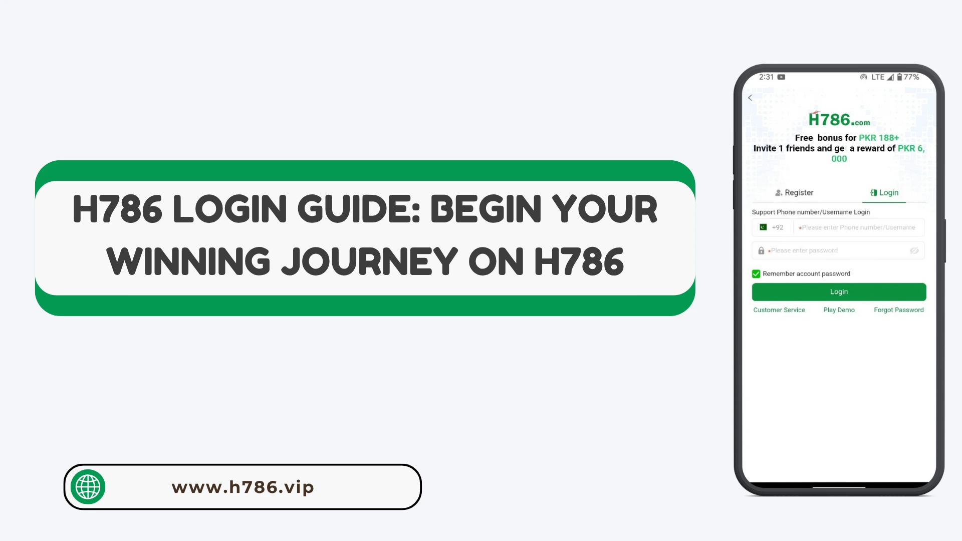 h786 login